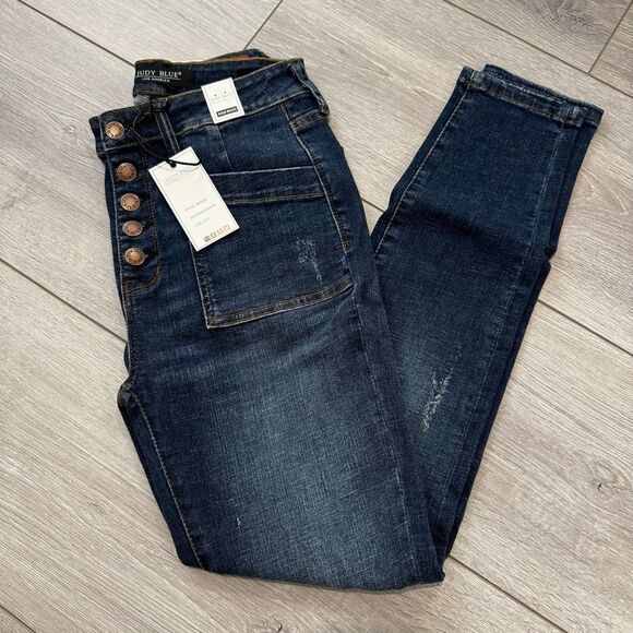 Judy Blue Denim - Judy Blue High Rise Stretch Denim Jeans